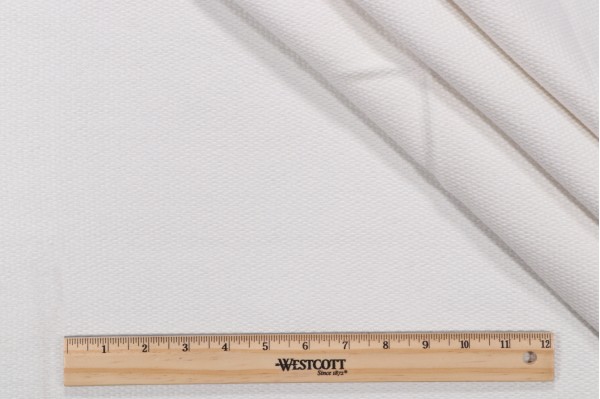 Bella Dura Neptune Woven Polyolefin Outdoor Fabric in Ivory 
