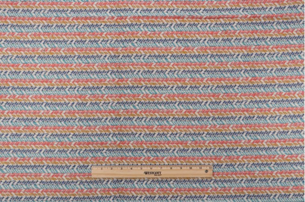 Sample of Bella Dura Arizona Woven Polyolefin Outdoor Fabric in Fiesta 