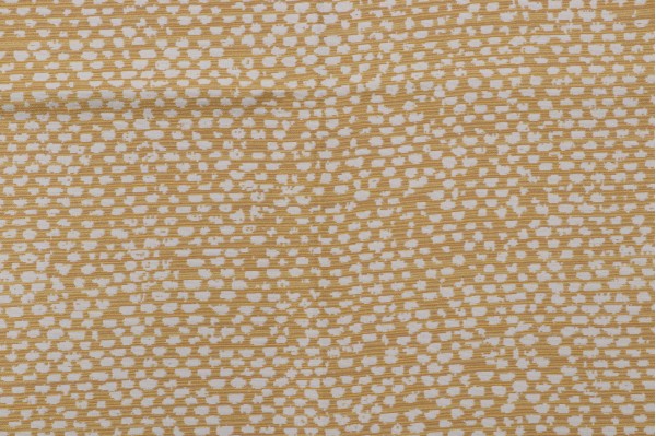 Sample of Bella Dura Conga Woven Polyolefin Outdoor Fabric in Goldenrod 