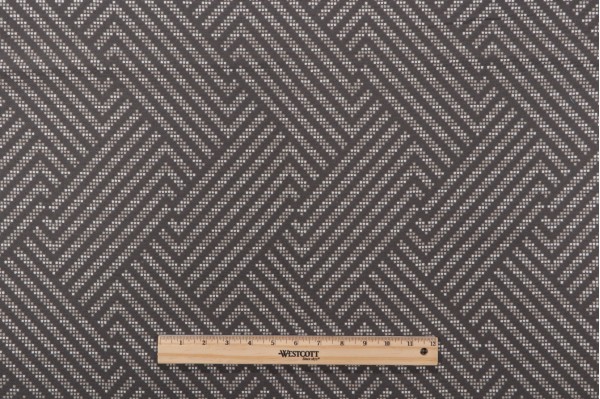 Click for Bella Dura Trivoli Woven Polyolefin Outdoor Fabric in Charcoal  Bella Dura Trivoli Woven Polyolefin Outdoor Fabric in Charcoal