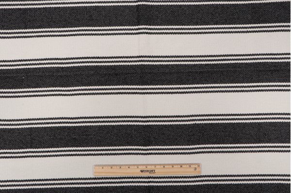 Bella Dura Brighton Woven Polyolefin Outdoor Fabric in Onyx 