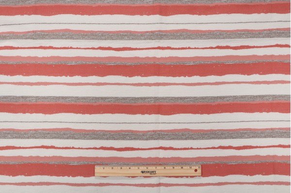 Sample of Bella Dura Mesa Woven Polyolefin Outdoor Fabric in Coral 