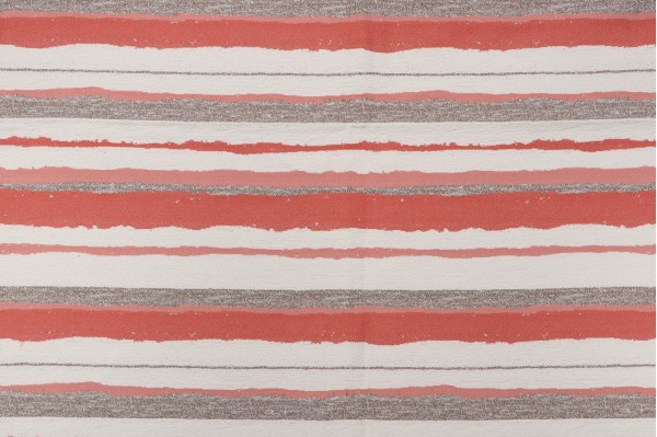 Sample of Bella Dura Mesa Woven Polyolefin Outdoor Fabric in Coral 