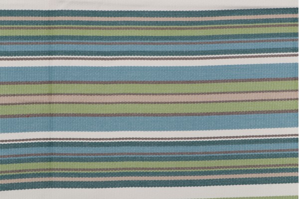 Sample of Bella Dura Dexter Woven Polyolefin Outdoor Fabric in Cerulean 