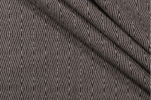Bella Dura Dart Woven Polyolefin Outdoor Fabric in Umber 