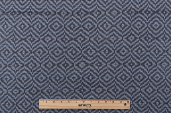 Bella Dura Dart Woven Polyolefin Outdoor Fabric in Ink 