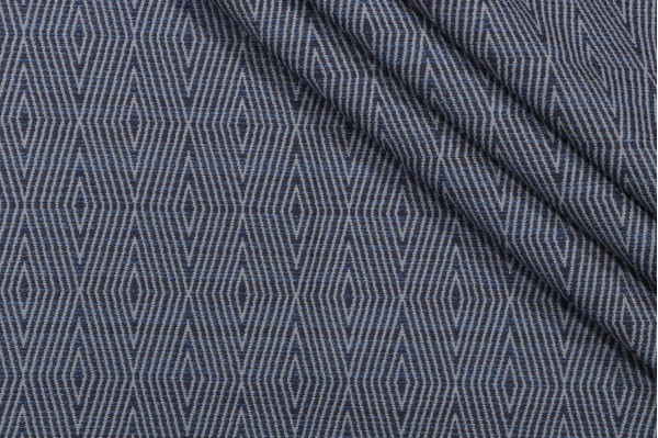 Bella Dura Dart Woven Polyolefin Outdoor Fabric in Ink 
