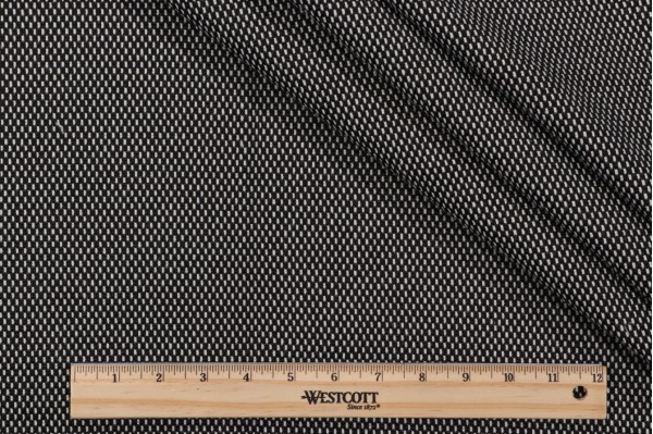 Bella Dura Anafi Woven Polyolefin Outdoor Fabric in Pepper 