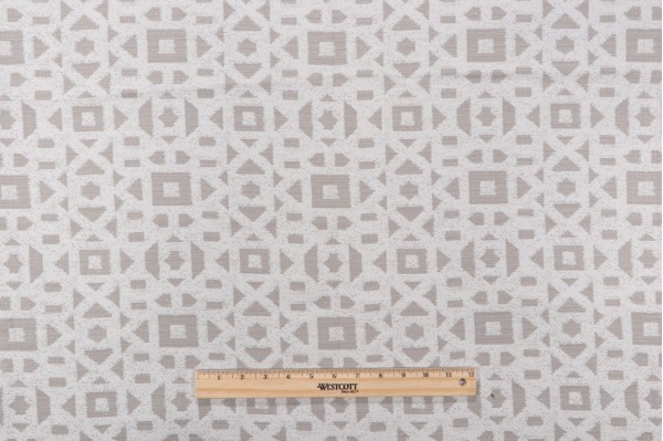 Bella Dura Galloway Woven Polyolefin Outdoor Fabric in Dove 