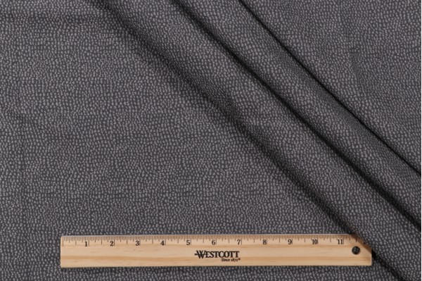 Bella Dura Astoria Woven Polyolefin Outdoor Fabric in Charcoal 