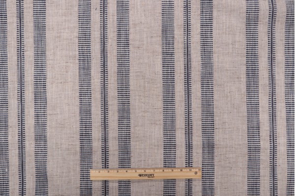 TFA Double Issue Woven Drapery Fabric in Indigo 