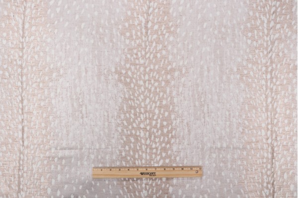 TFA Doe A Deer Woven Decorator Fabric in Cafe Au Lait 