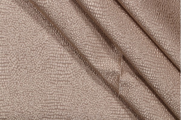 Sample of TFA From The Gecko Latex Backed Woven Decorator Fabric in Cream 