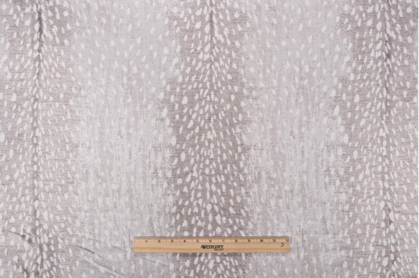 TFA Doe A Deer Woven Decorator Fabric in Titanium 