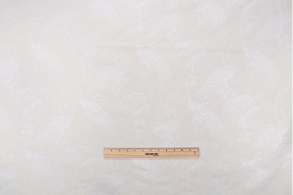 Valiant Fabrics Calan Jacquard Damask Decorator Fabric in Vanilla 