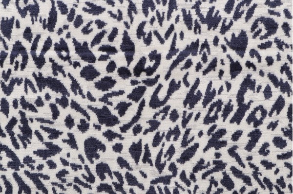 Sample of Hamilton Lucille Velvet Upholstery Fabric in Lapis 