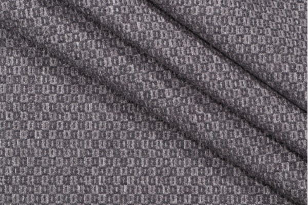 PK Lifestyles Parque Woven Upholstery Fabric in Charcoal 