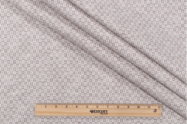 PK Lifestyles Parque Woven Upholstery Fabric in Linen 