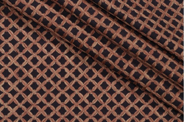 PK Lifestyles Laguna Embroidery Decorator Fabric in Sable 