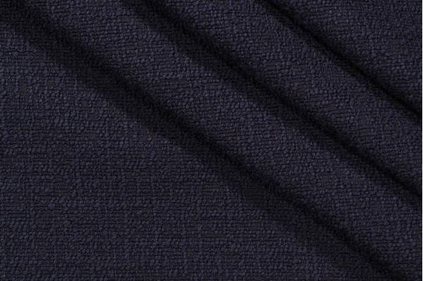 PK Lifestyles Cirrus Textured Woven Upholstery Fabric in Navy 