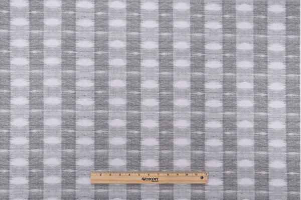 Click for PK Lifestyles Studio Brushed Check Printed Cotton Drapery Fabric in Shadow  PK Lifestyles Studio Brushed Check Printed Cotton Drapery Fabric in Shadow
