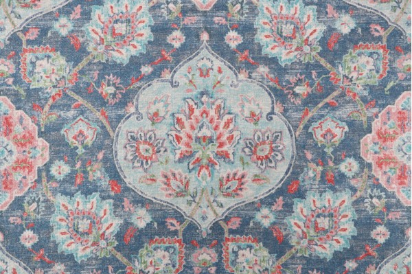 PK Lifestyles Caspian Printed Chenille Decorator Fabric in Celestial 
