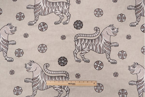 P Kaufmann Konya Embroidered Decorator Fabric in Document 