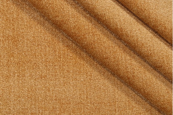 Golding Grace Chenille Upholstery Fabric in Gold Dust 