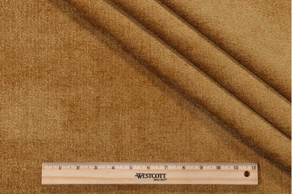 Golding Grace Chenille Upholstery Fabric in Zest 