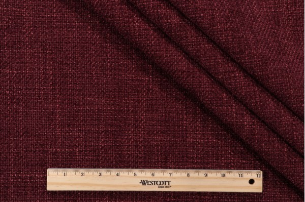 Golding Trendy Woven Chenille Upholstery Fabric in Beet 
