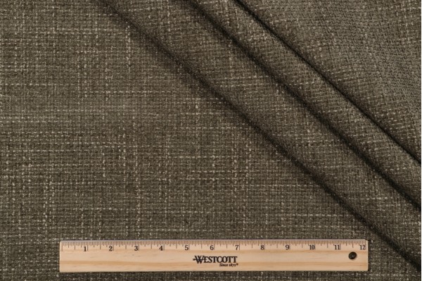Sample of Golding Trendy Woven Chenille Upholstery Fabric in Olive 