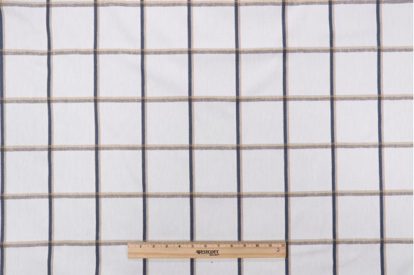 Sample of Golding Griffin Woven Poly Cotton Twill Decorator Fabric in Dune 