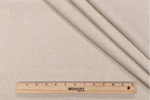 Golding Lana Woven Poly Cotton Decorator Fabric in Flax 