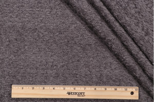 Golding Valerie Chenille Upholstery Fabric in Graphite 