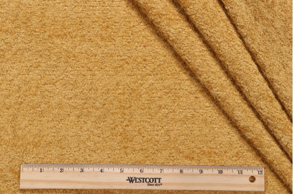 Golding Valerie Chenille Upholstery Fabric in Gold Dust 