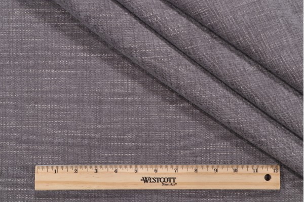 Maxwell Woven Chenille Upholstery Fabric in Smoke