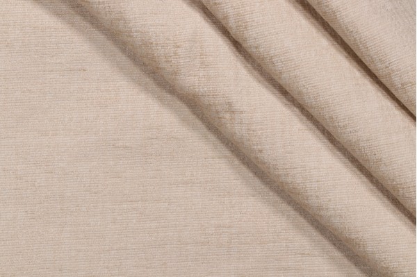 Crypton Tesoro High Performance Woven Chenille Upholstery Fabric in White Coffee