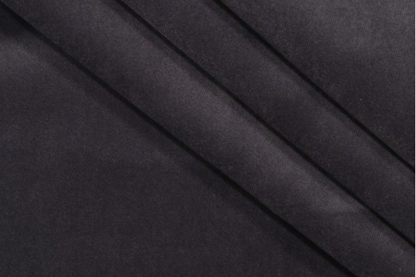 Thibaut Essex W79456 Velvet Upholstery Fabric in Charcoal 
