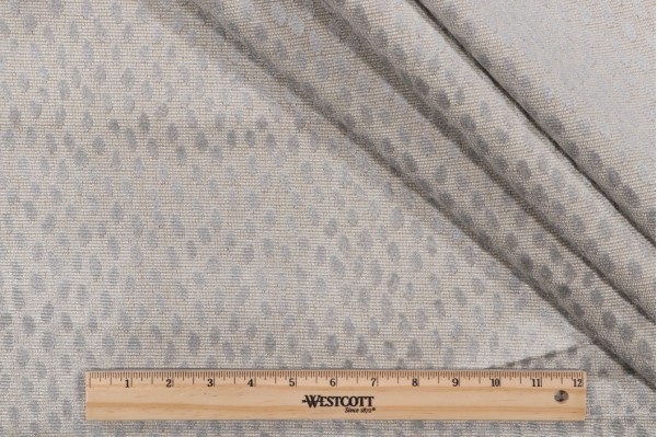 Thibaut Spot On AW1833 Grospoint Velvet Upholstery Fabric in Grey 
