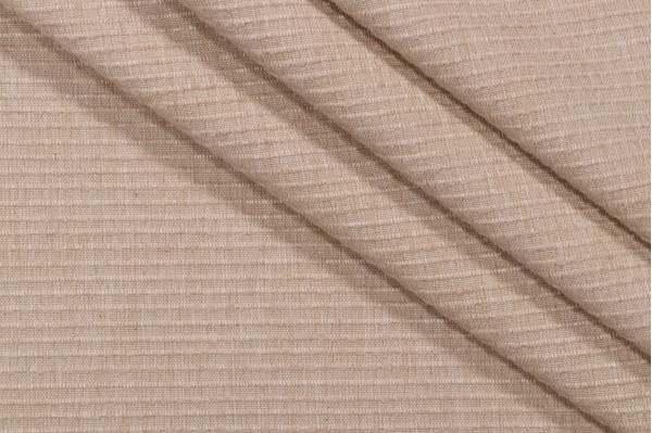 Thibaut Florence Ribbed Woven Decorator Fabric in Beige W74539