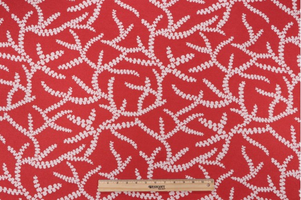 Thibaut Regina Woven Decorator Fabric in Berry W77969