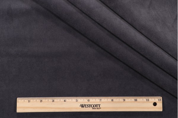 Thibaut Essex Velvet Upholstery Fabric in Charcoal W79456