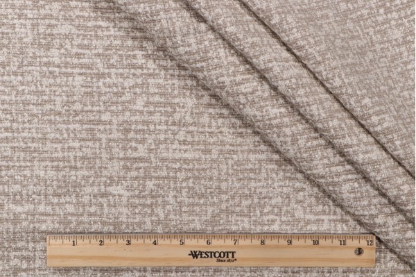 1 Yard Crypton Struttura High Performance Woven Chenille Upholstery Fabric in Dove