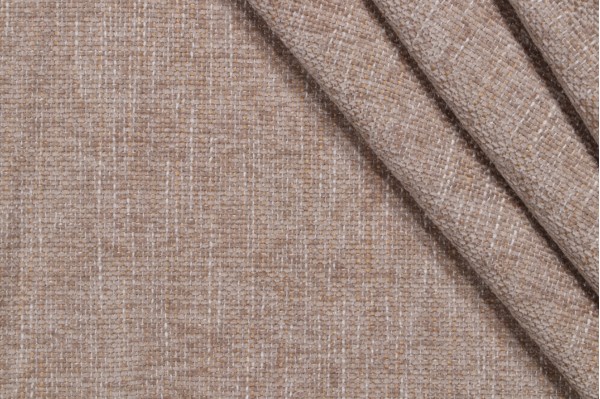 Crypton Daria High Performance Woven Chenille Upholstery Fabric in Hemp