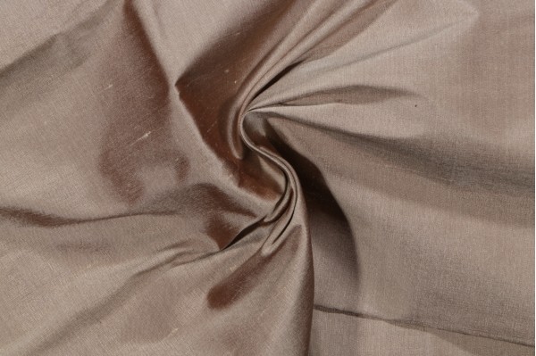 Baxter Woven Silk Decorator Fabric in Stone