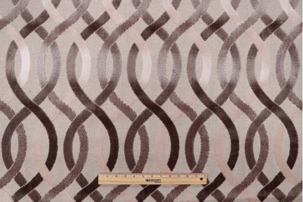 Evenflow Velvet Upholstery Fabric in Ash 