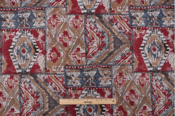 Mill Creek Nantaha Woven Chenille Upholstery Fabric in Saffron 