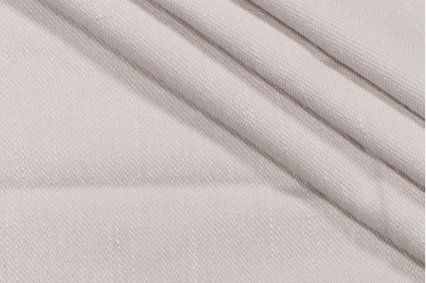 1 Yard Shiro Linen Woven Decorator Fabric in Oyster