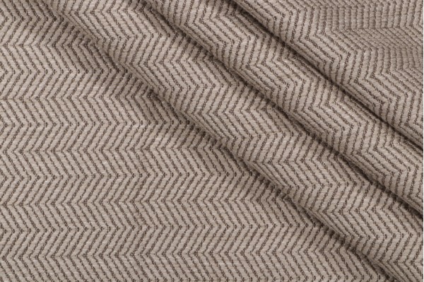 Thibaut Hempstead Herringbone W72974 Woven Upholstery Fabric in Taupe