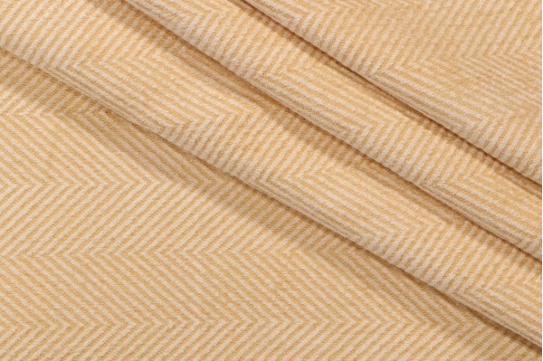 Thibaut Hillside Herringbone W72924 Woven Upholstery Fabric in Lemon